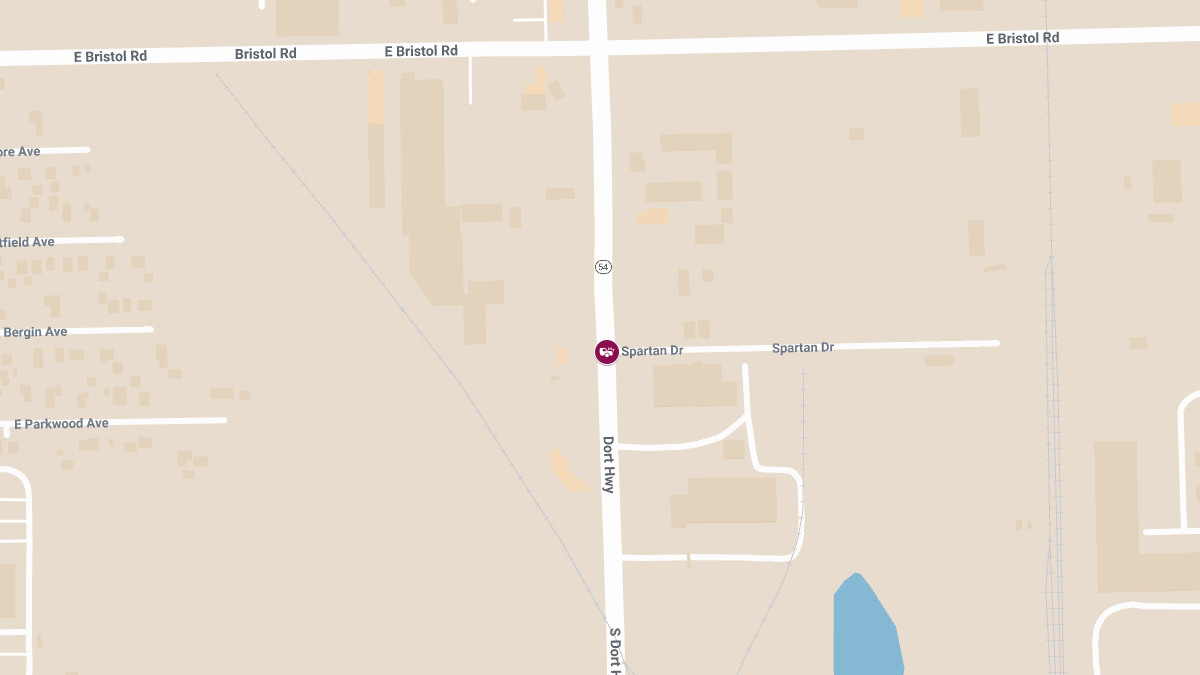 Collision with Injuries at S Dort Hwy & Spartan Dr