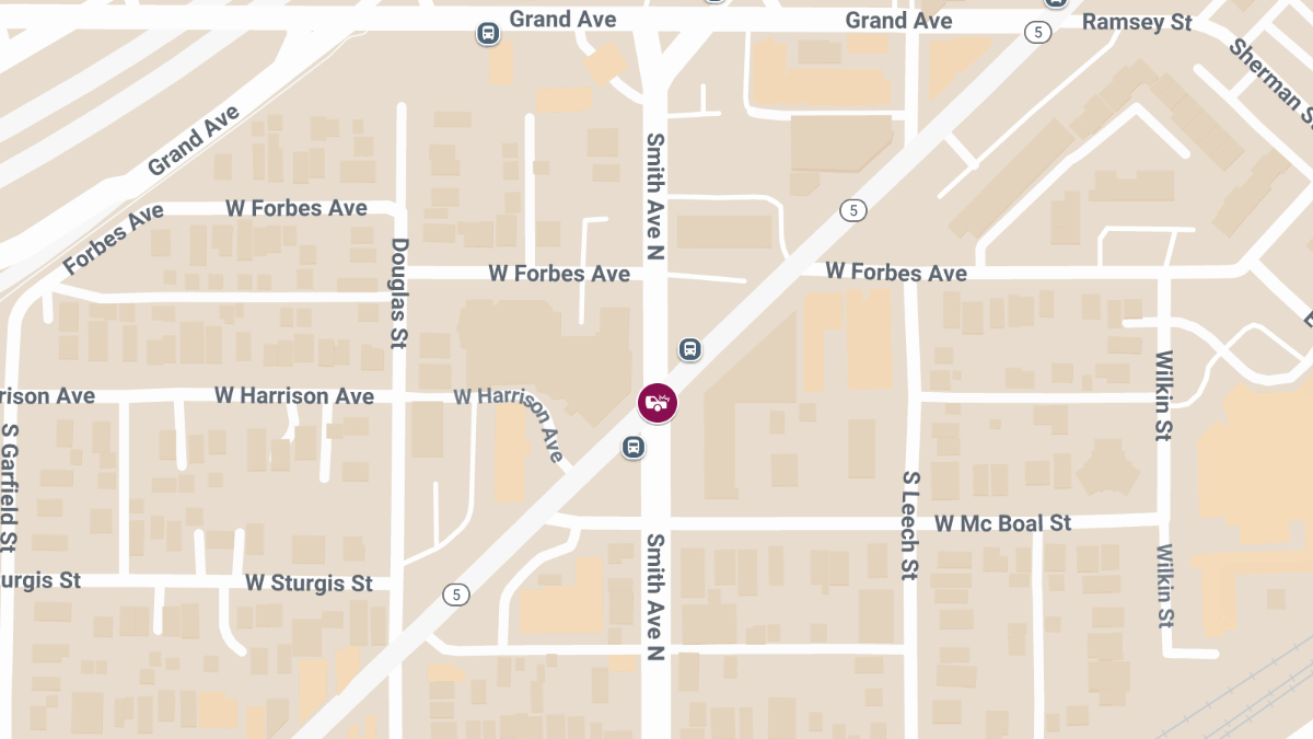 Collision with Injuries at Smith Ave N & 7th St W