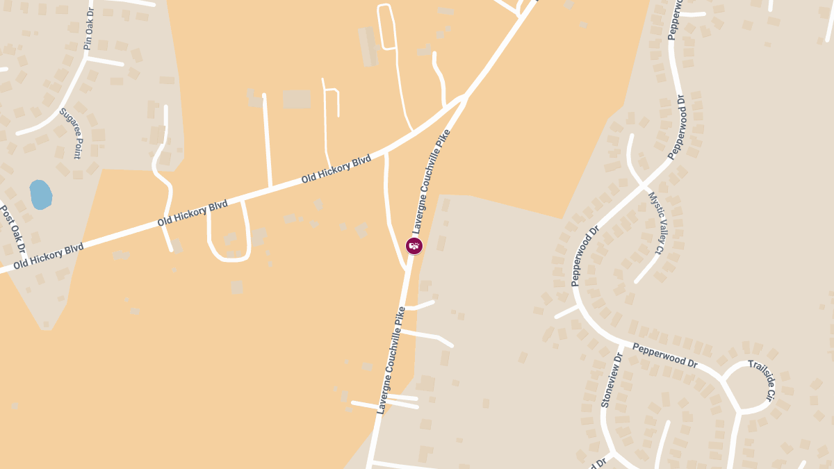 Collision with Injuries on Lavergne Couchville Pike