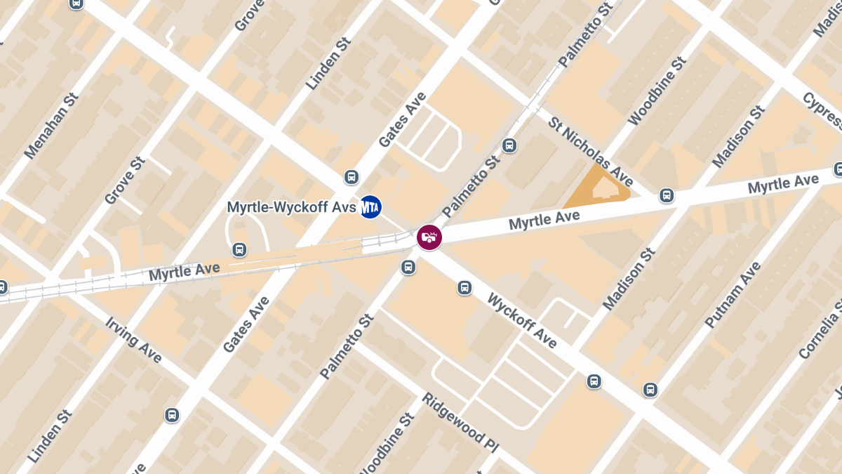 Collision with Injuries on Myrtle Ave