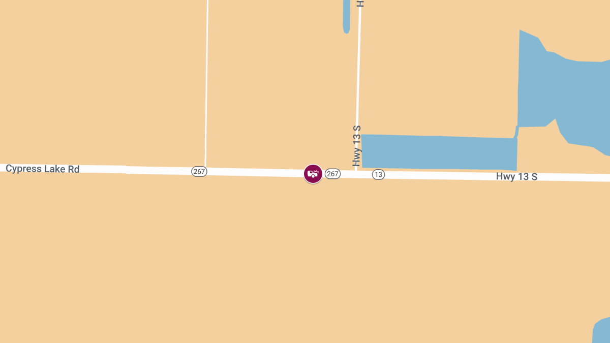 Collision with Injuries on State Highway 267 Near State Highway 13