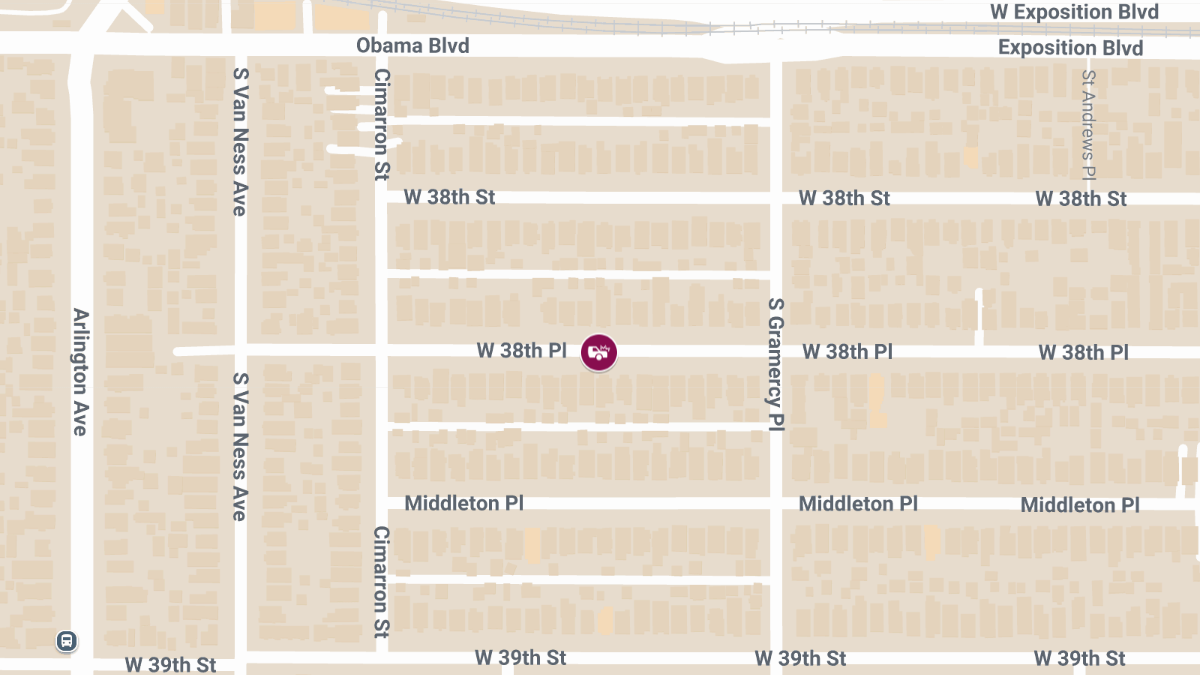 Collision with Injuries on W 38th Pl