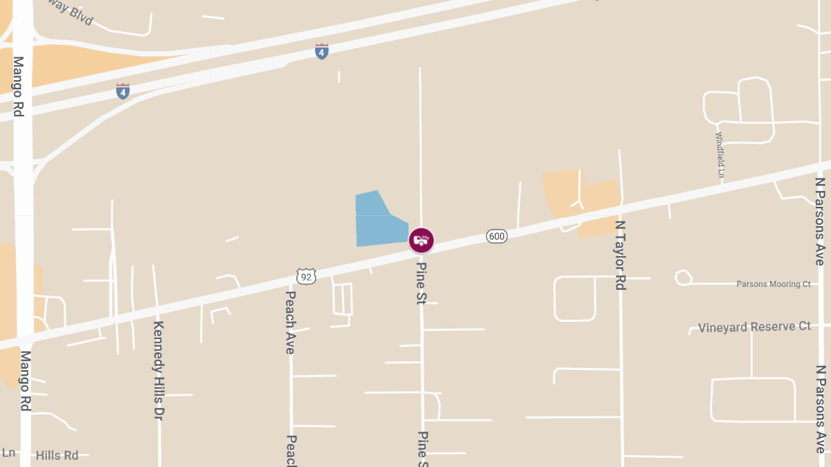 Crash Causes Injuries on US-92 at Pine St