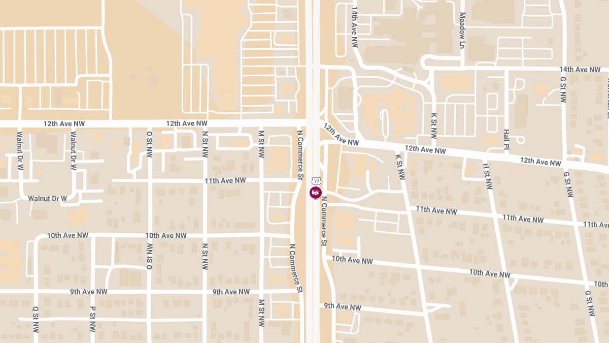 Crash Following NSP Pursuit on Highway 77