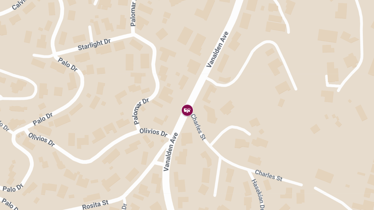 Crash With Injuries Reported on Vanalden Ave