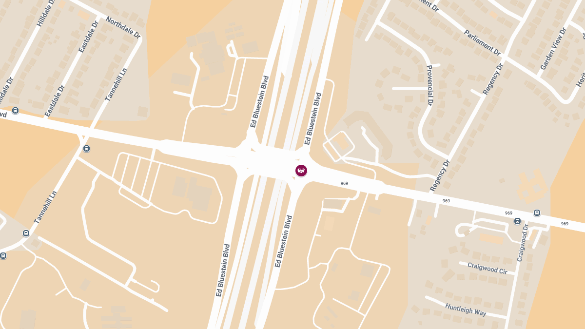 Crash With Injuries at 6111 FM 969 Rd & MLK-183