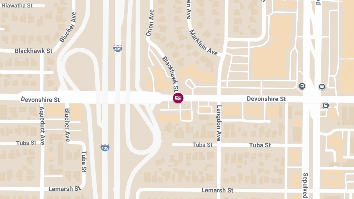 Crash With Injuries at Devonshire St & Blackhawk St