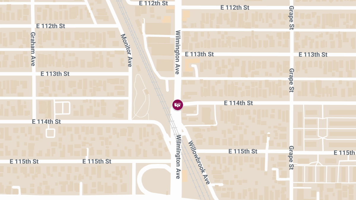 Crash With Injuries at E 114th St & Wilmington Ave