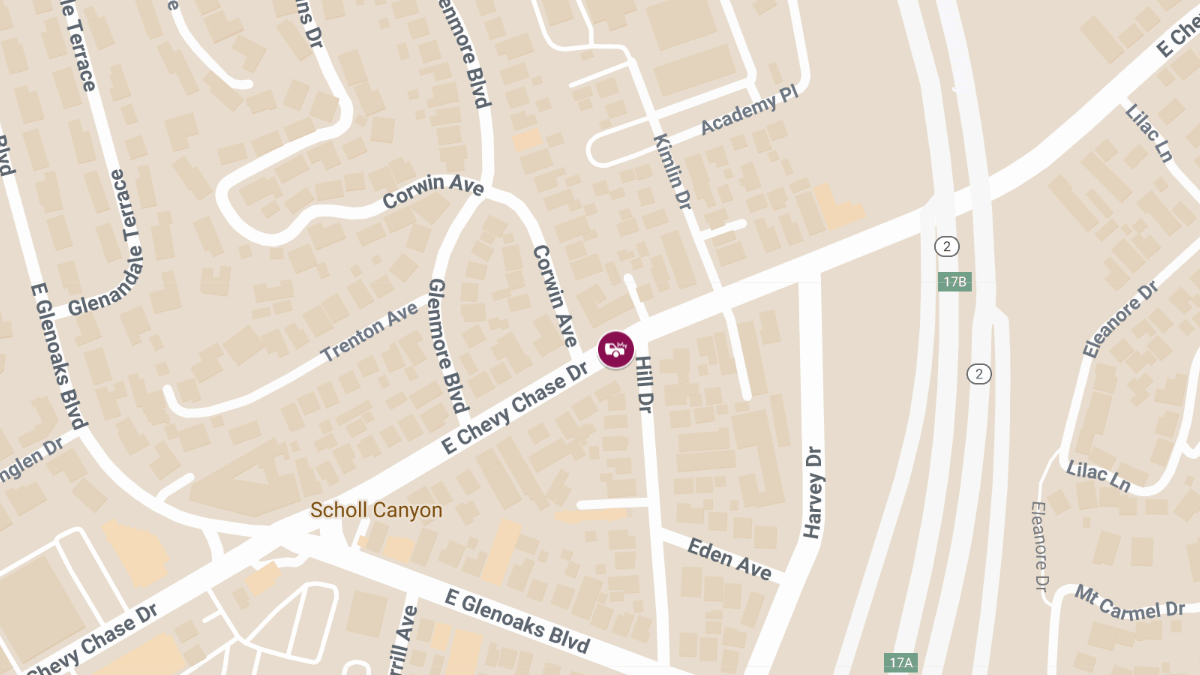 Crash With Injuries at E Chevy Chase Dr