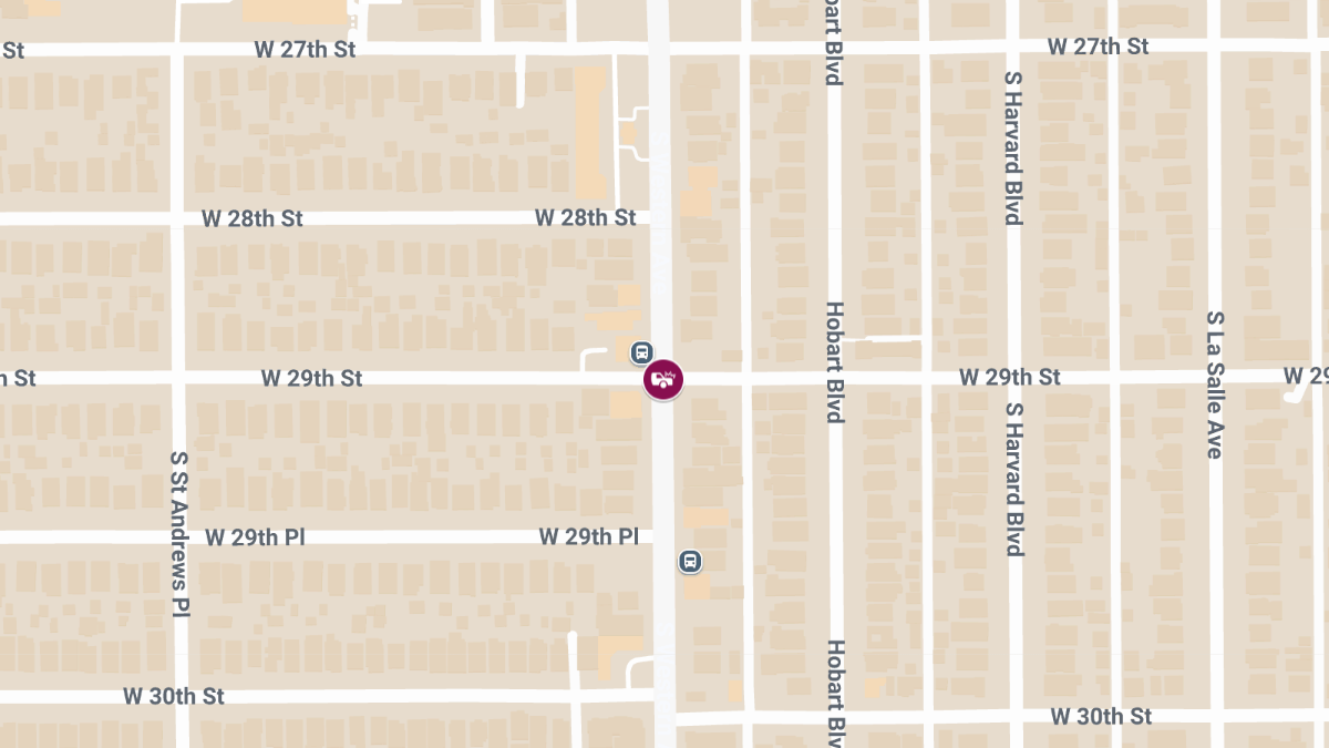 Crash With Injuries at W 29th St & S Western Ave