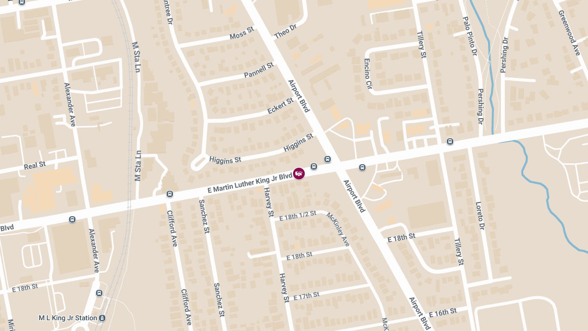 Crash With Injuries on E Martin Luther King Jr Blvd