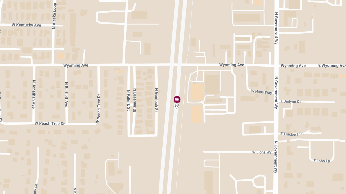 Crash With Injury Reported on Highway 95
