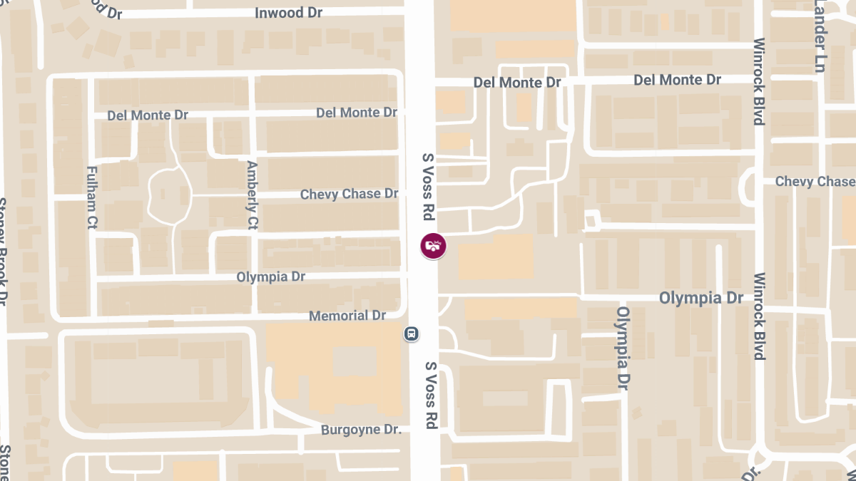 Crash at 2239 S Voss Rd Causes Injuries