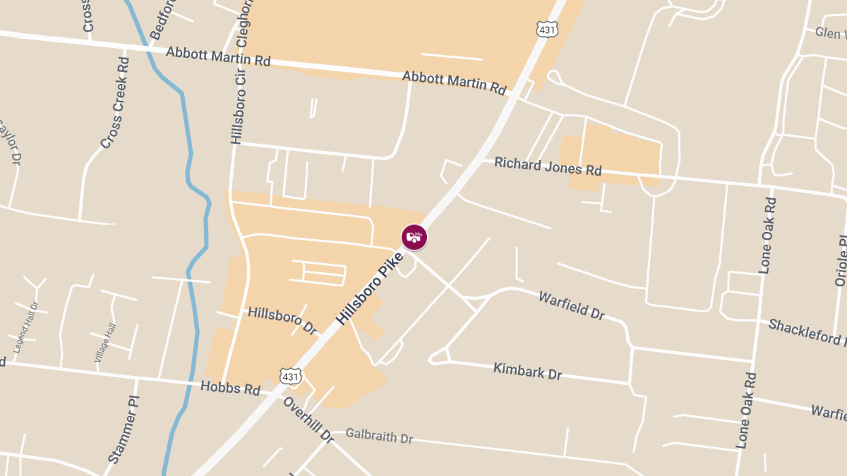 Crash at 3813 Hillsboro Pike Results in Injuries
