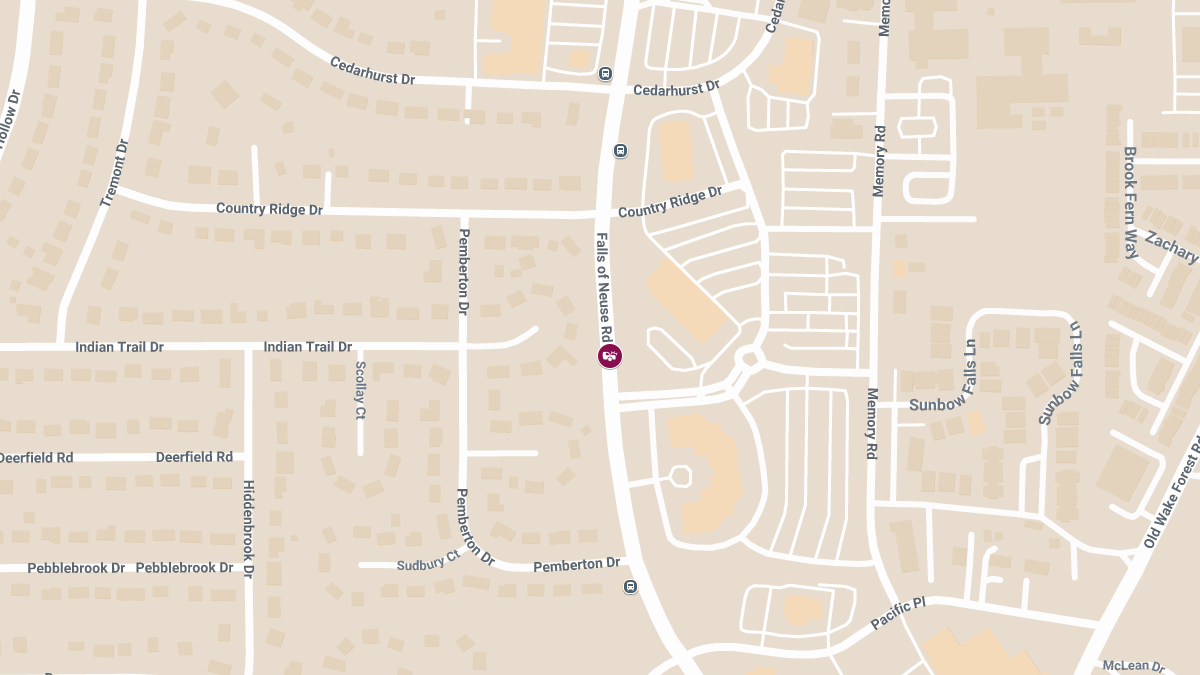 Crash at 5023 Falls of Neuse Rd Causes Injuries
