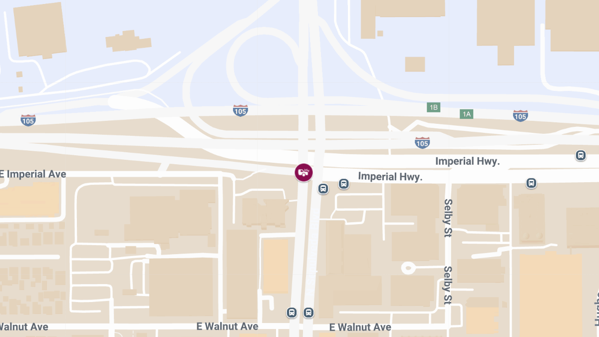 Crash at Imperial Hwy & S Sepulveda Blvd Leaves 1 Injured