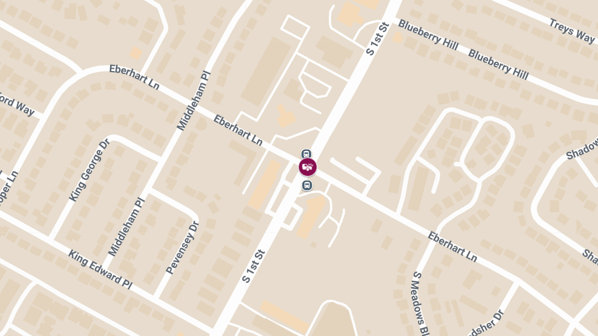 Crash at S 1st St & Eberhart Ln Results in Injuries