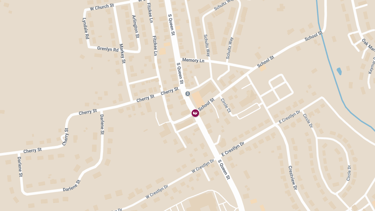 Crash at S Queen St & School St Causes Injuries