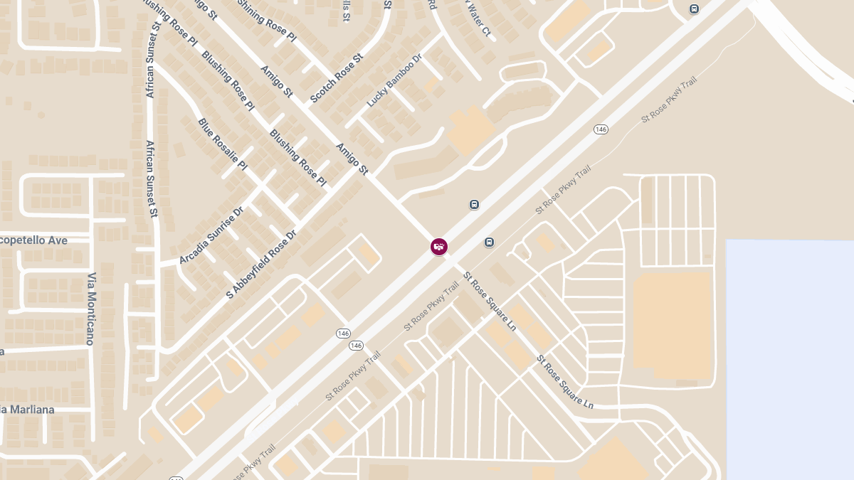 Crash at St Rose Pkwy & Amigo St Leads to Injuries