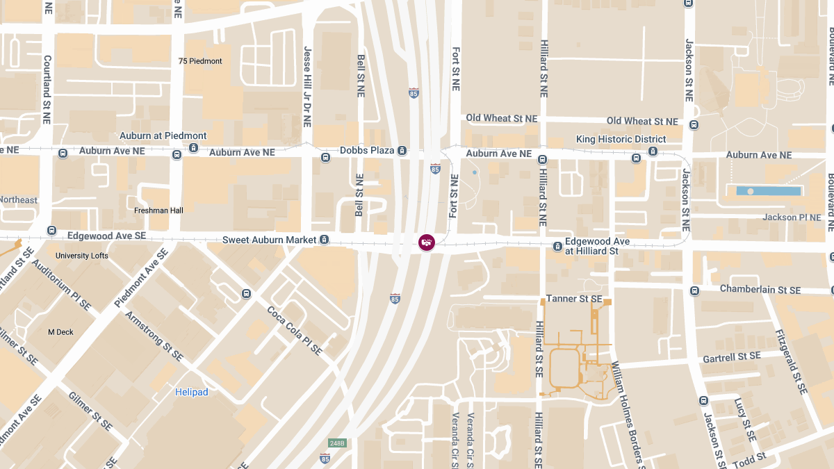 Crash on I-85 S at Edgewood Ave NE Results in Injuries