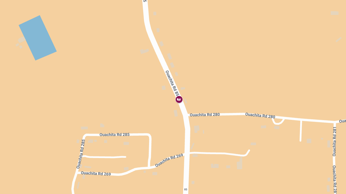 Crash on Ouachita County Rd 85 Leaves One Dead, One Injured