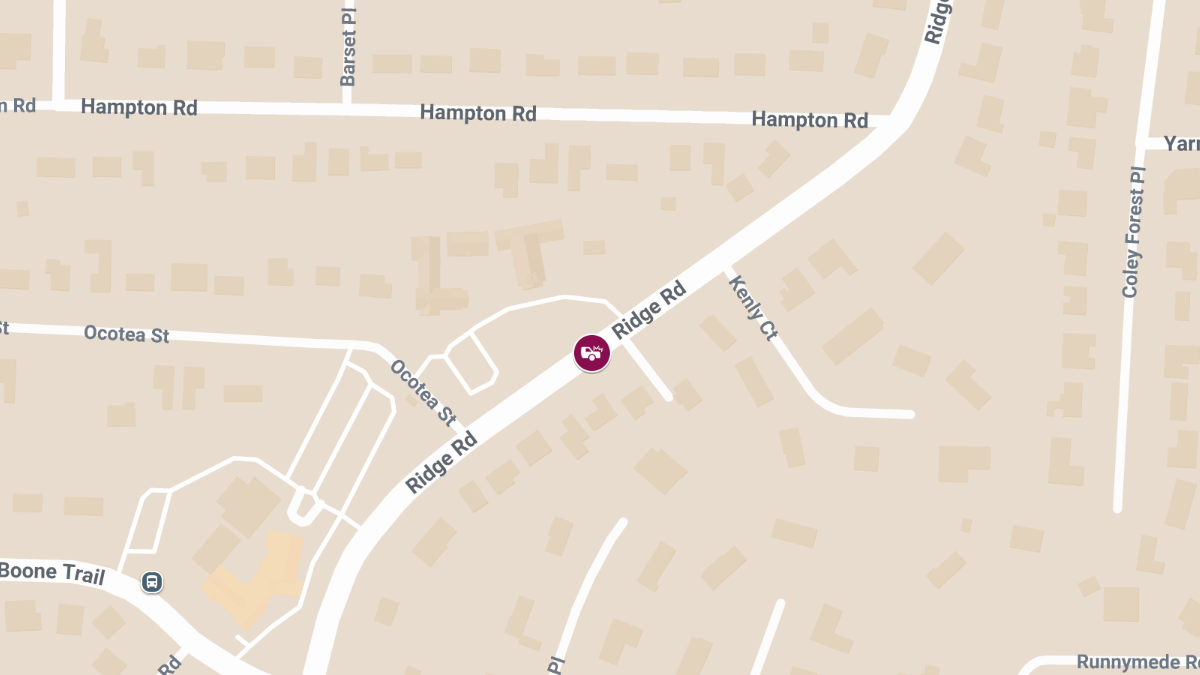 Crash on Ramp Ridge Rd Causes Injuries