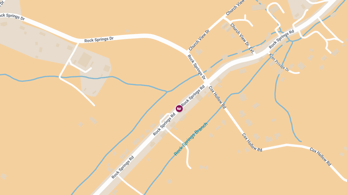 Crash on Rock Springs Rd Results in Injuries