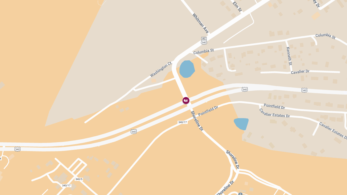 Crash with Entrapment on Rte 340 & Washington St