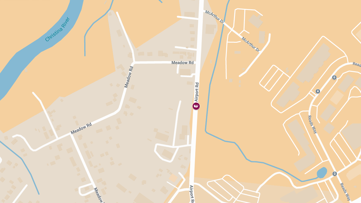 Crash with Injuries Reported Near New Castle County Airport