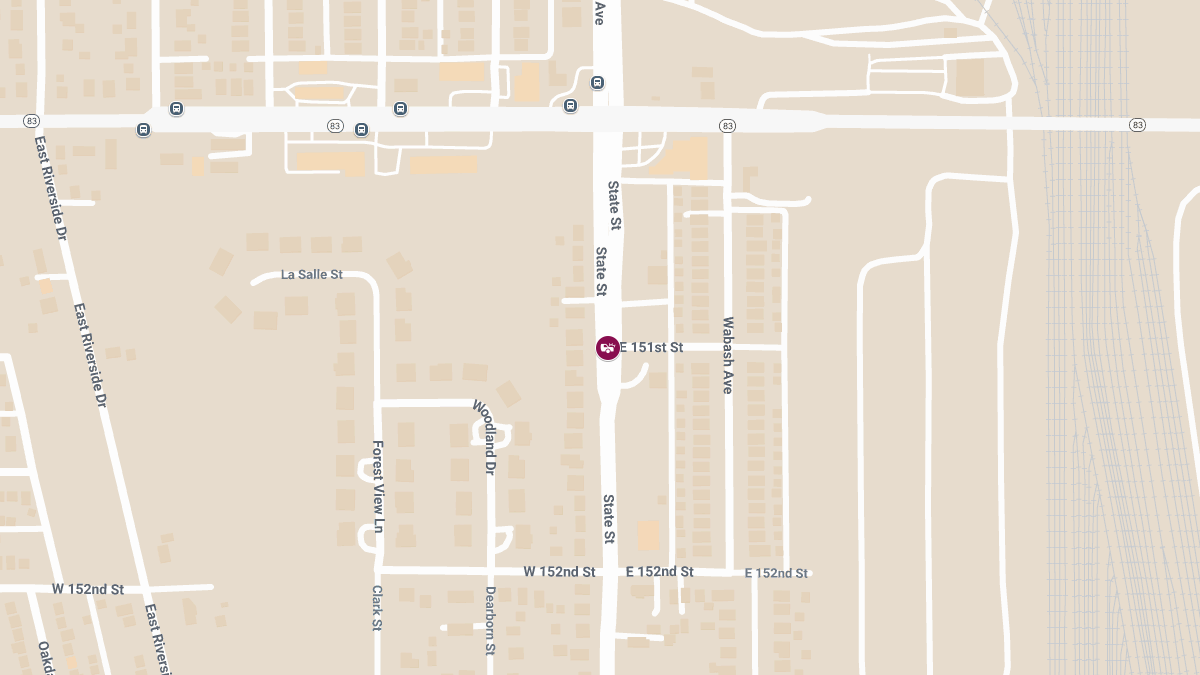 Crash with Injuries Reported at 151st St and State St