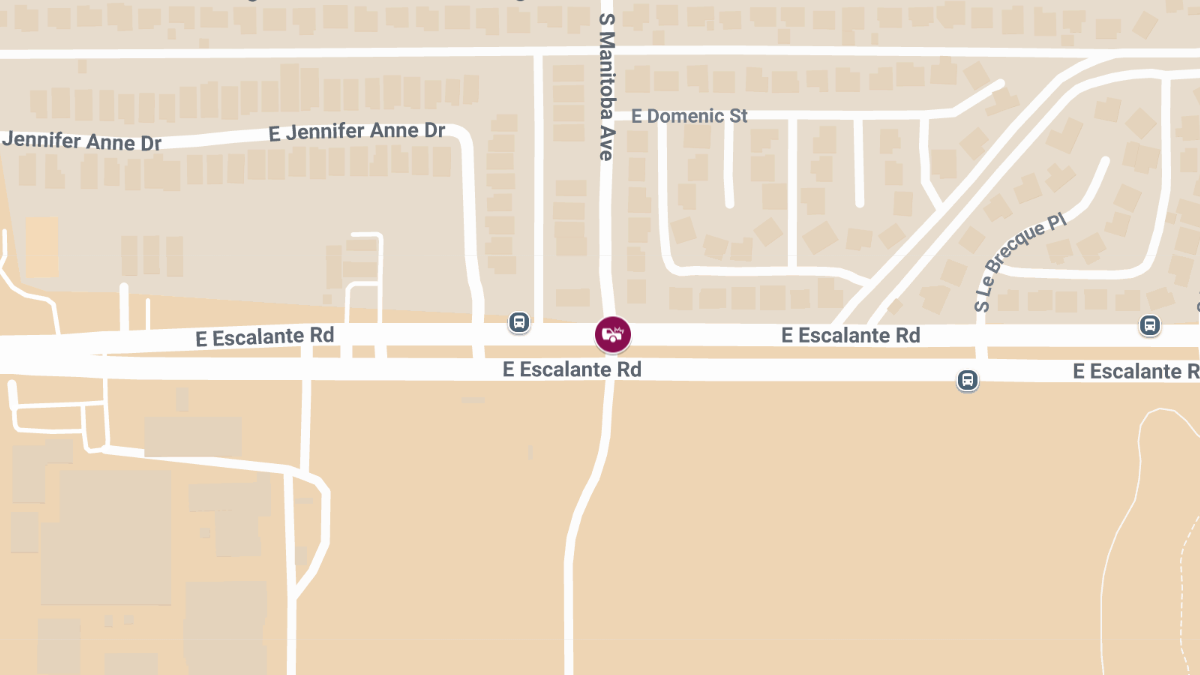 Crash with Injuries Reported at Escalante Rd & Manitoba Ave
