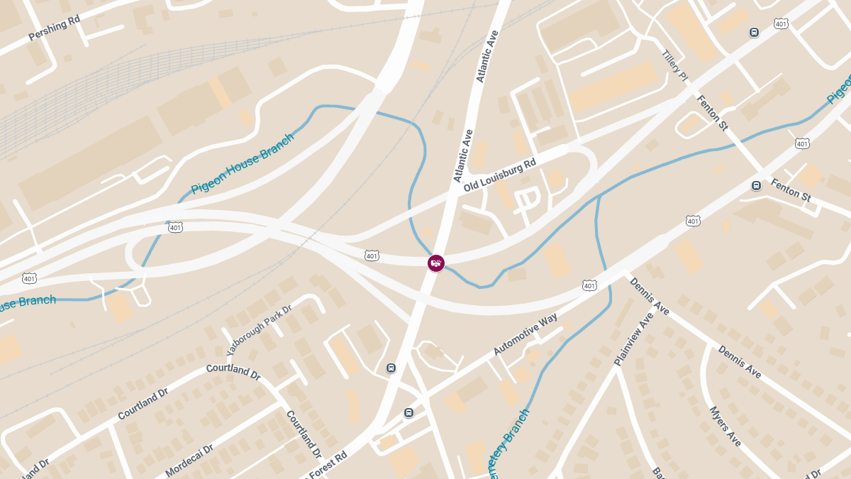 Crash with Injuries Reported on Capital Blvd SB Ramp to Atlantic Blvd