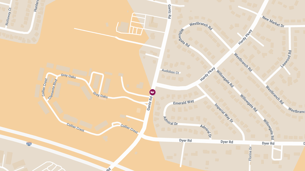 Crash with Injuries Reported on Gantz Rd Near Hardy Parkway