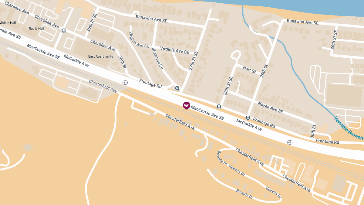 Crash with Injuries Reported on MacCorkle Ave SE