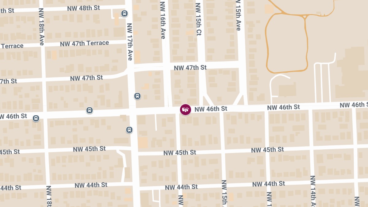 Crash with Injuries Reported on NW 46th St