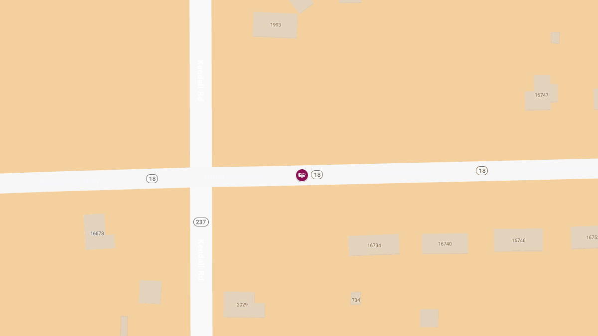 Crash with Injuries Reported on Roosevelt Highway Near Norway Rd & Sand Rd