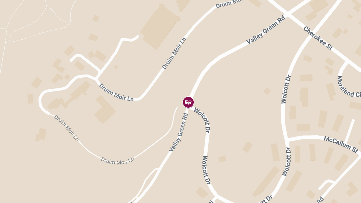 Crash with Injuries Reported on Valley Green Rd