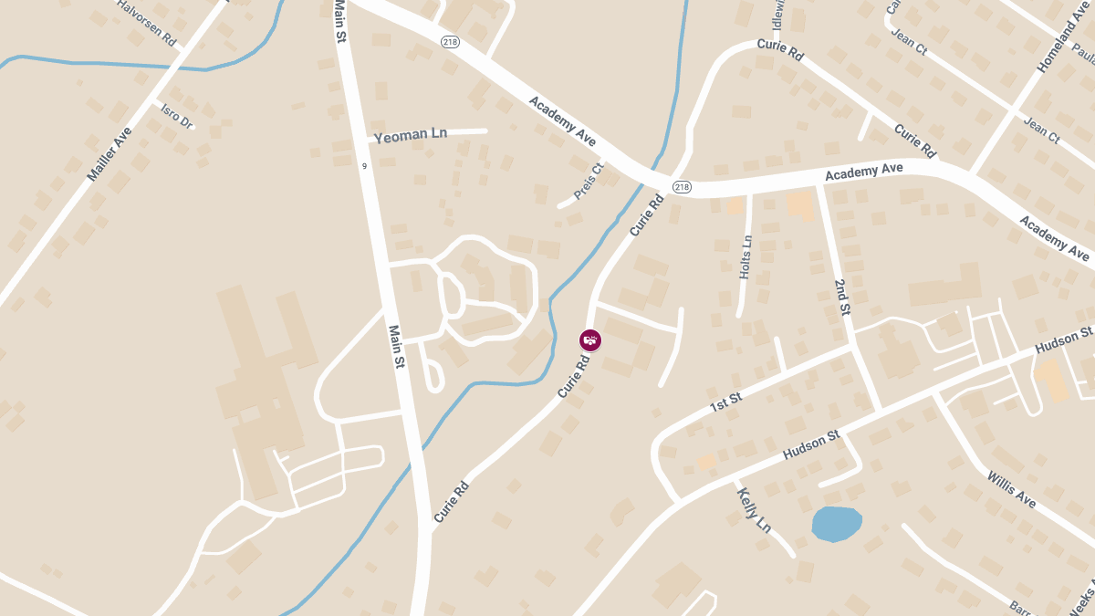 Crash with Injuries at 65 Curie Rd