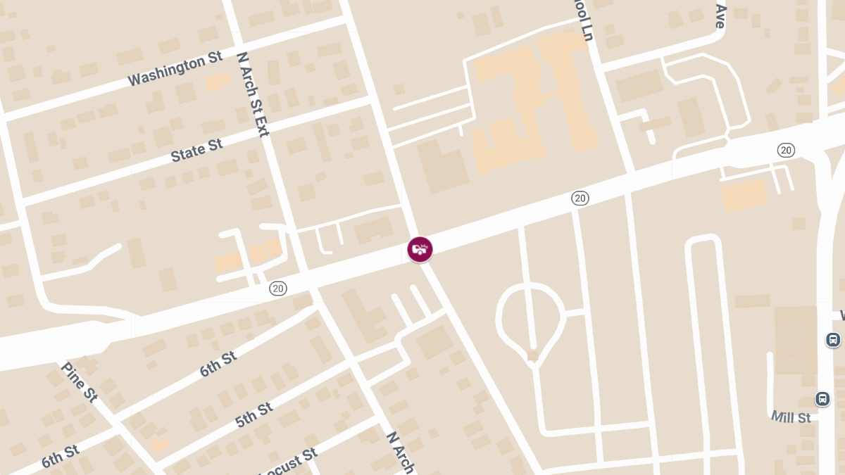 Crash with Injuries at E Stein Hwy & N Market St