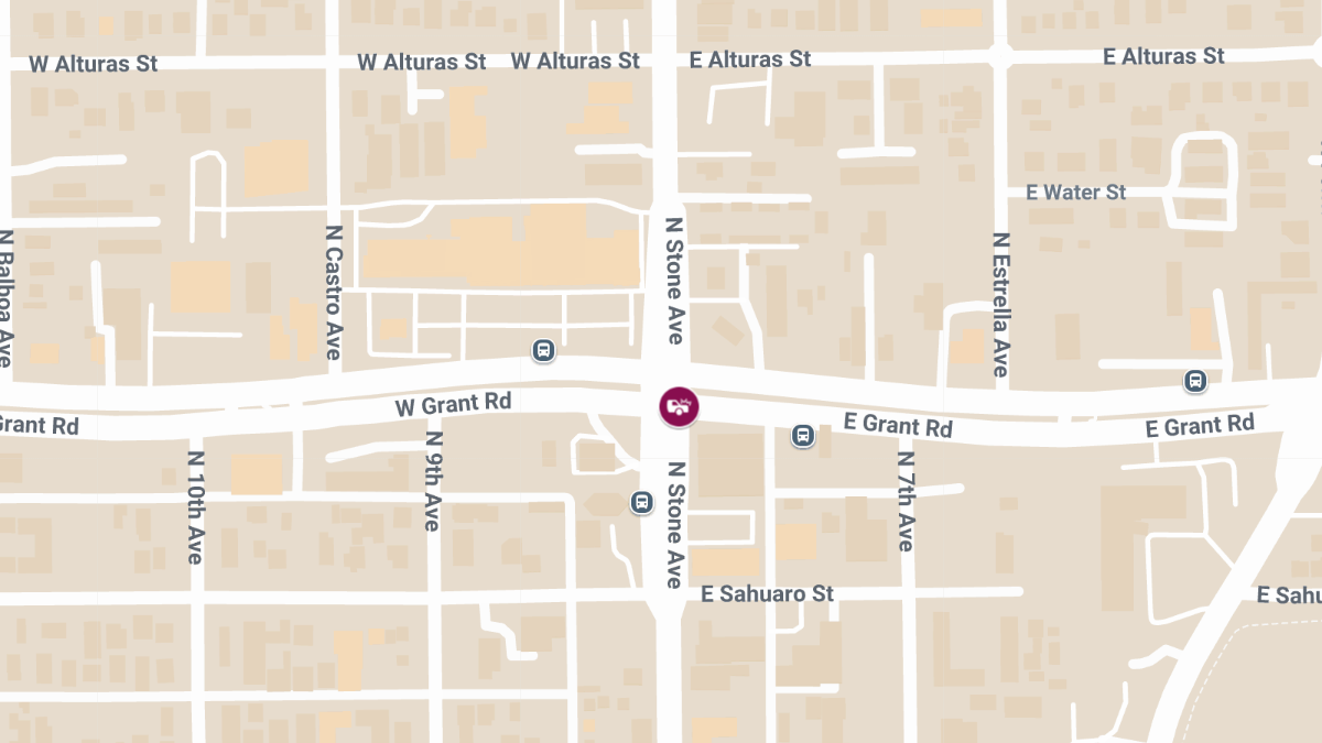 Crash with Injuries at Grant Rd and Stone Ave