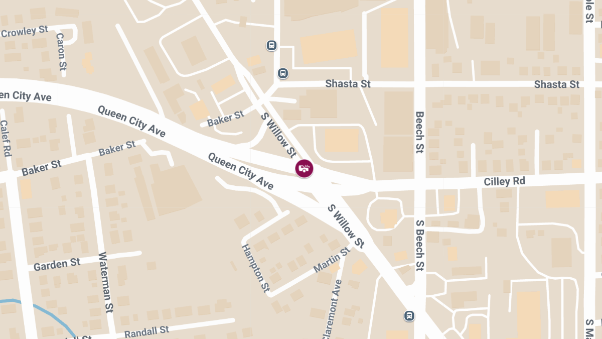 Crash with Injuries at Queen City Ave & S Willow St