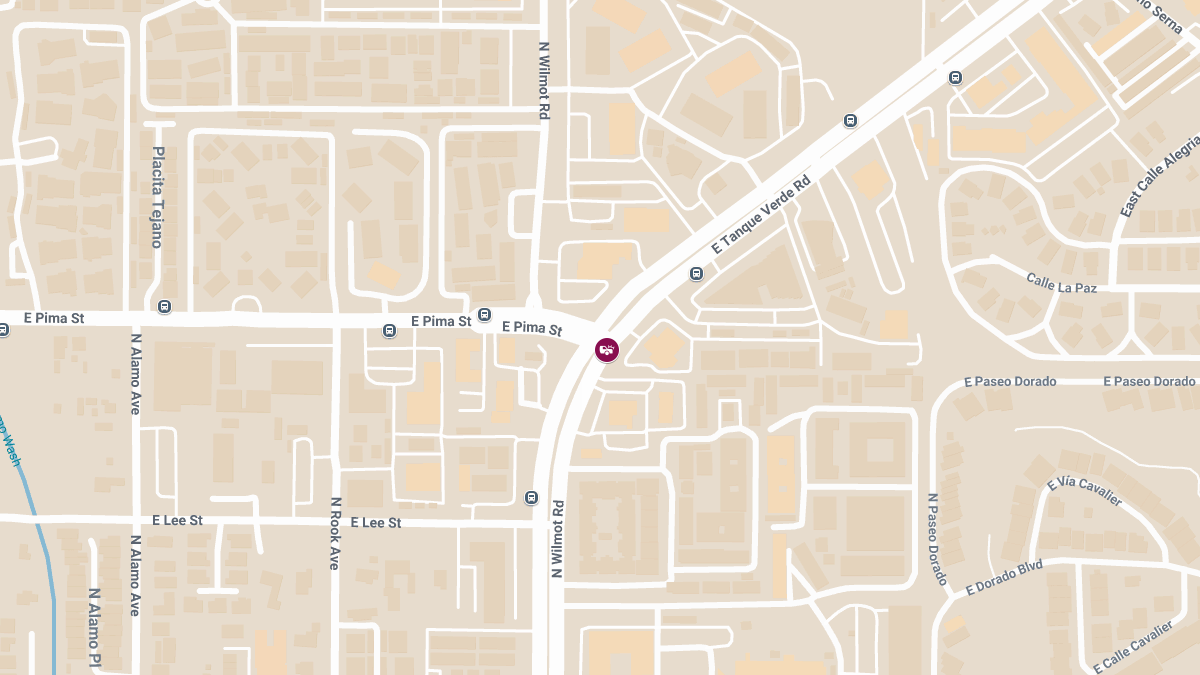 Crash with Injuries at Tanque Verde Rd and Pima St