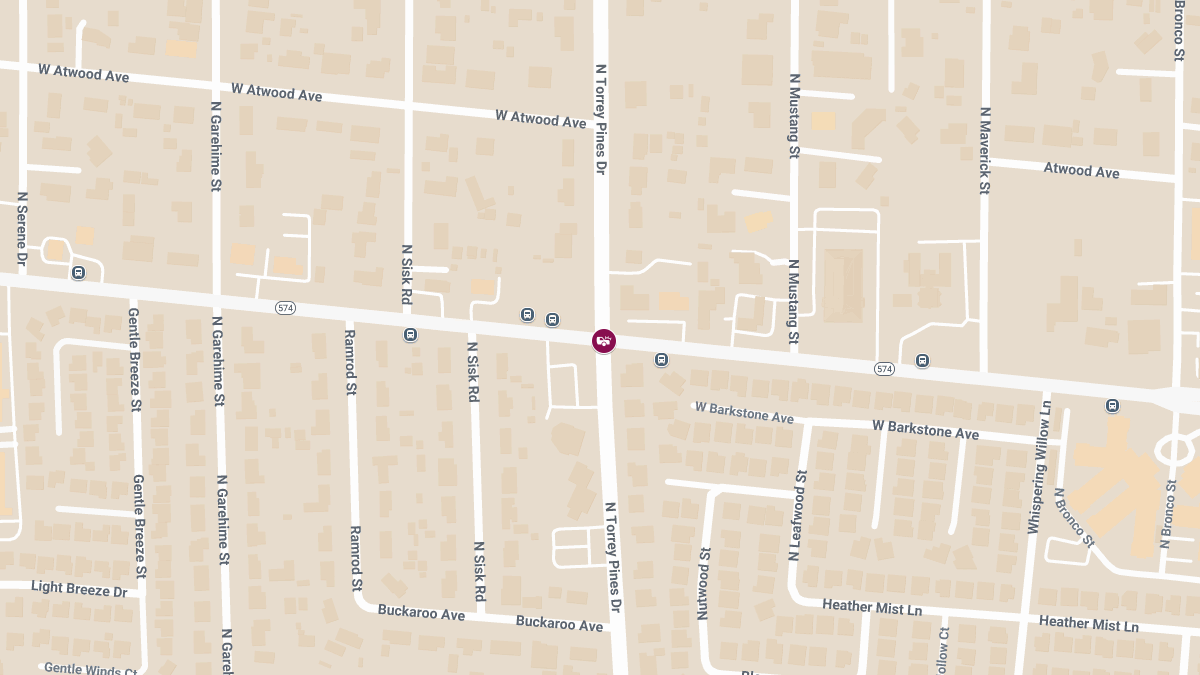 Crash with Injuries at W Cheyenne Ave & N Torrey Pines Dr