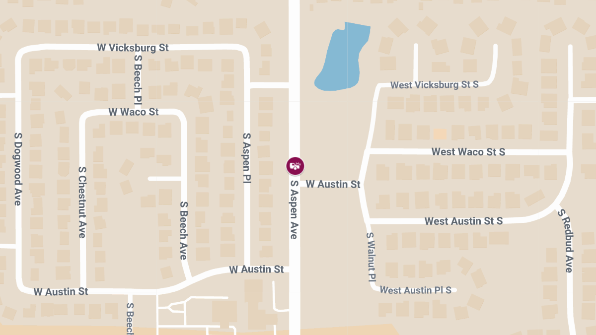 Crash with Injuries on Broken Arrow Expressway at 145th Ave/Aspen Ave