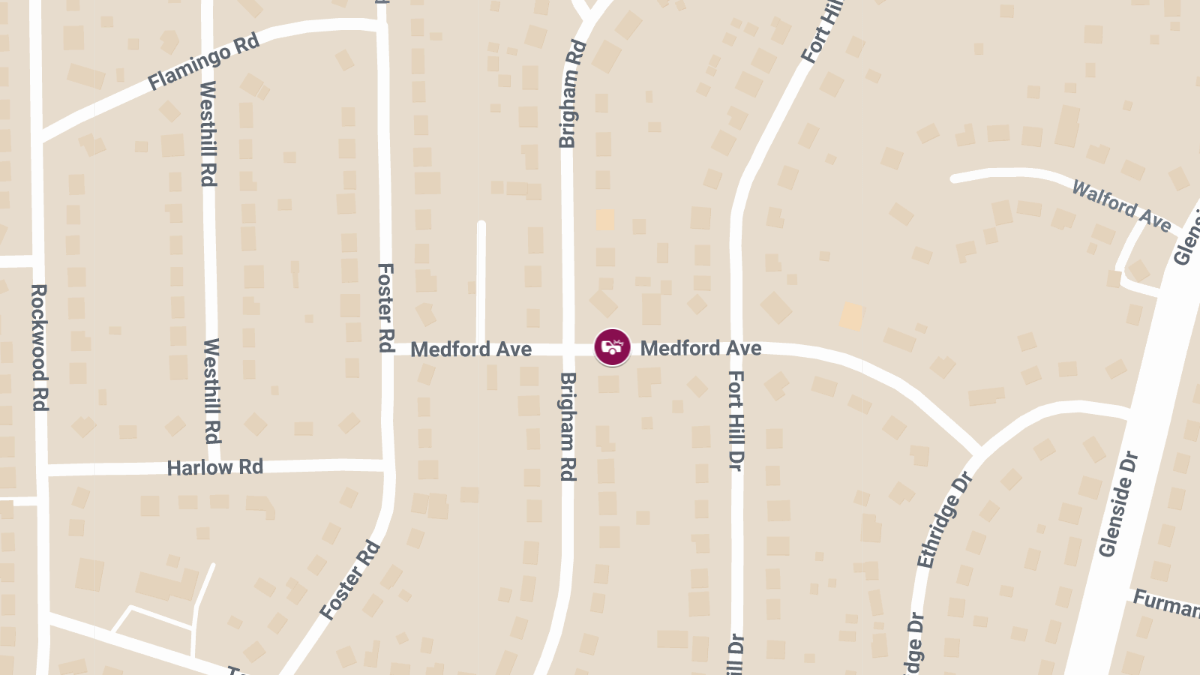 Crash with Injuries on E Brigham Rd