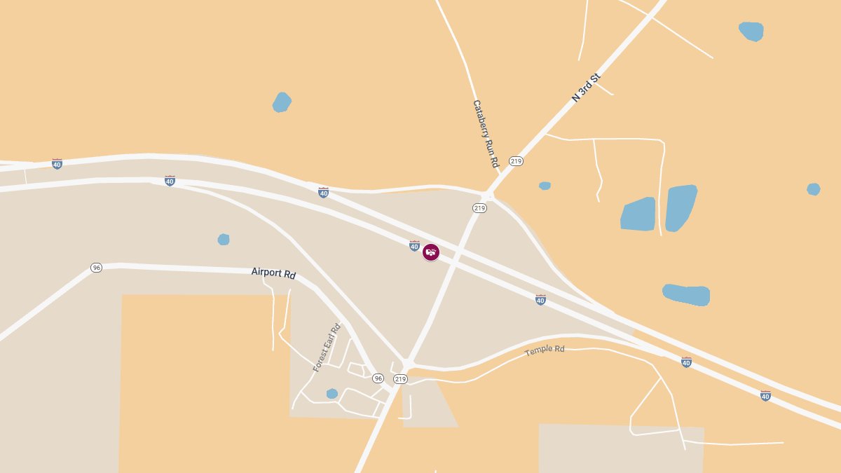Crash with Injuries on I-40 EB Near Exit 37