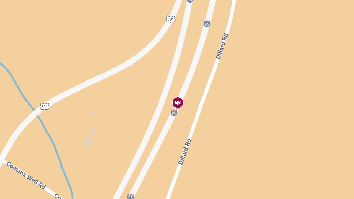 Crash with Injuries on I-95 North at MM 156