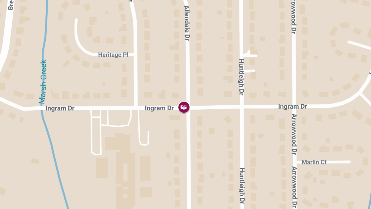 Crash with Injuries on Ingram Dr