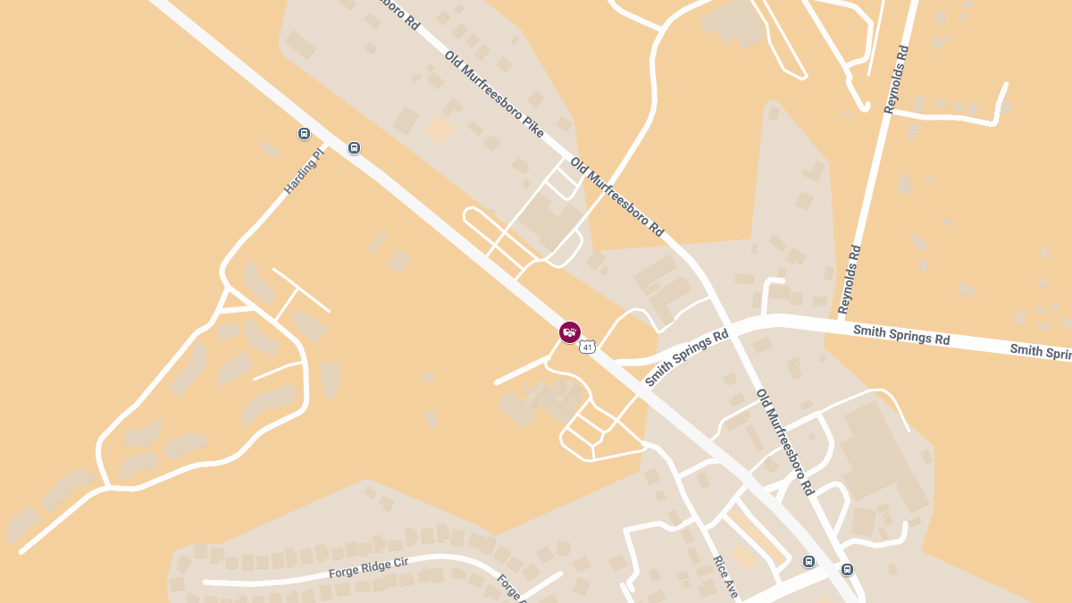 Crash with Injuries on Murfreesboro Pike