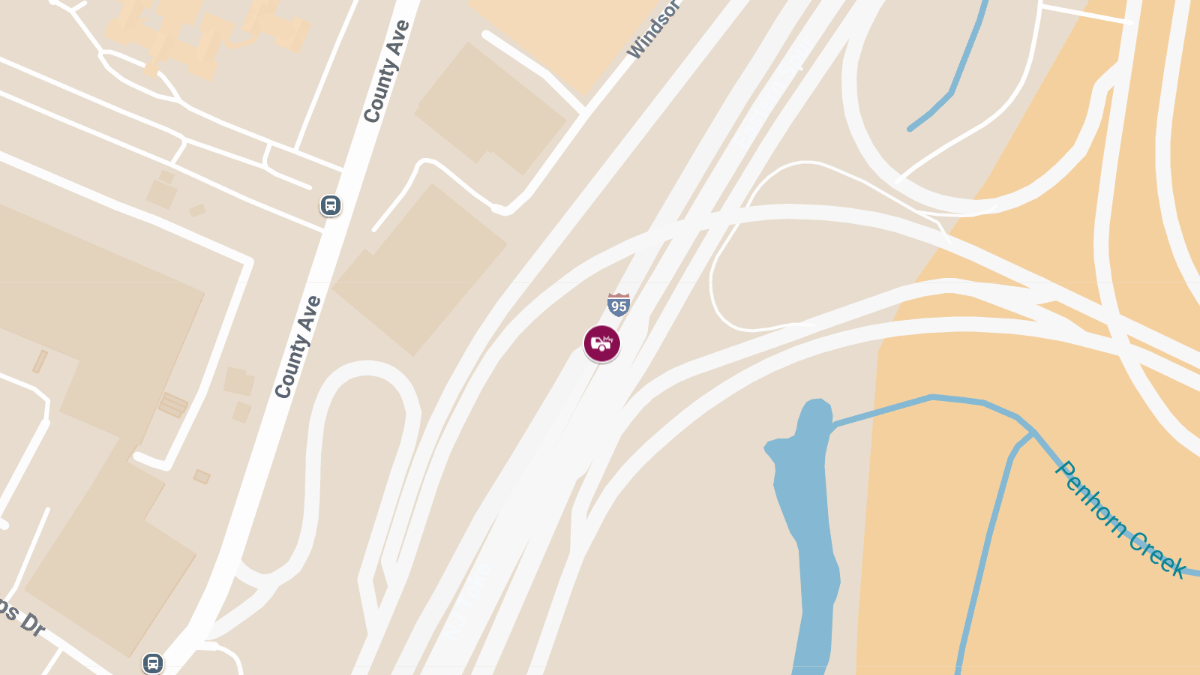 Crash with Injuries on NJ Tpke Eastern Spur at I-95